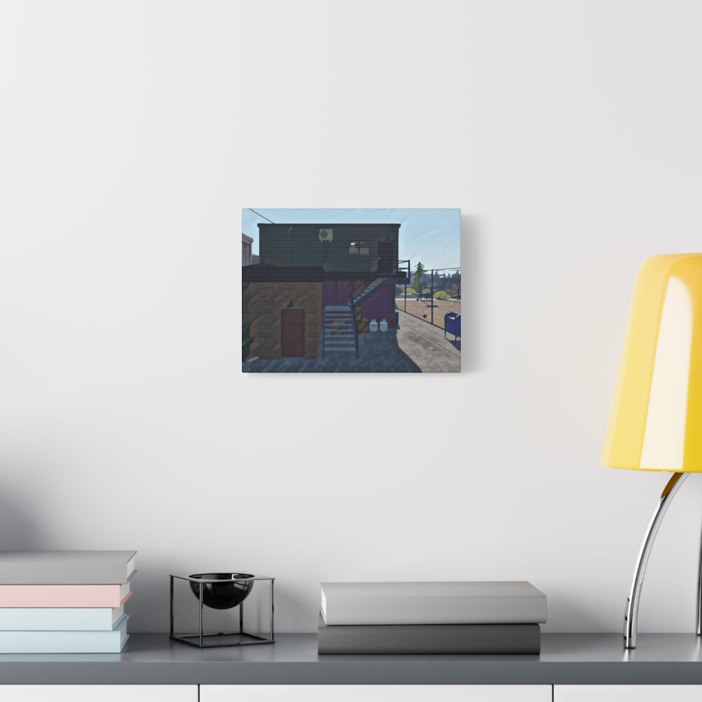 Mrs Ming Apartment Canvas