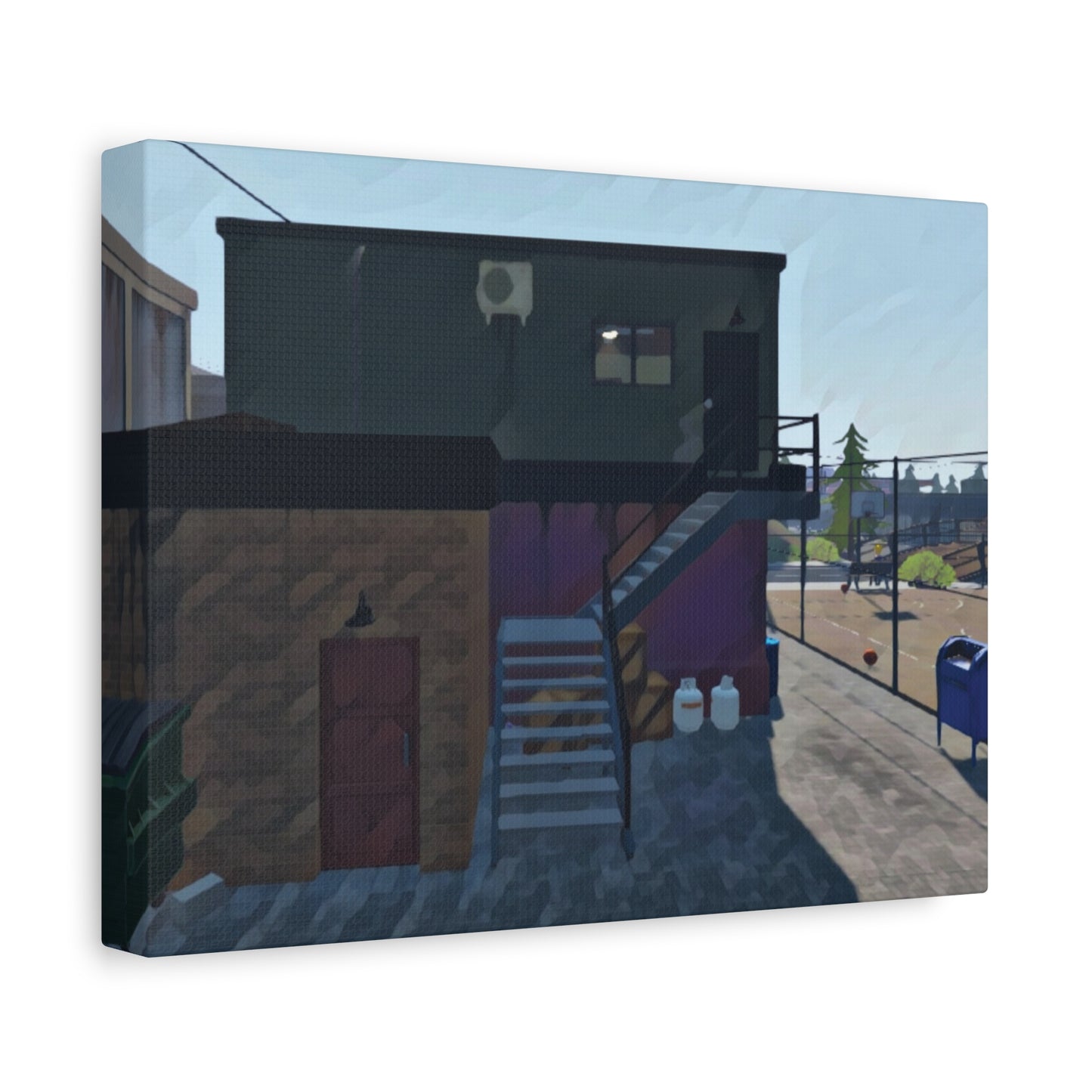 Mrs Ming Apartment Canvas