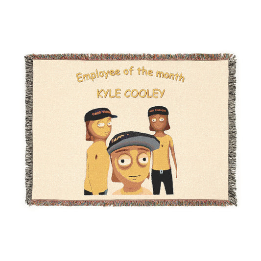 Kyle Cooley Woven Blanket